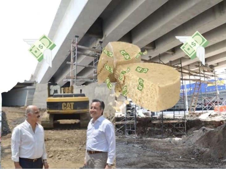 IP pide auditar que mega obra de Cuitláhuac en Xalapa no sea un ‘puente de mazapán’