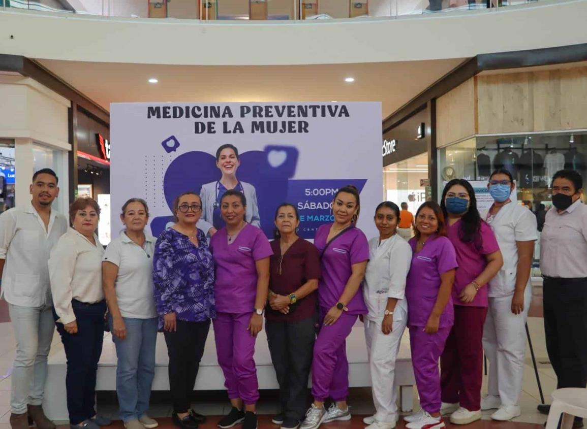 Realizan jornada de Medicina Preventiva para la Mujer