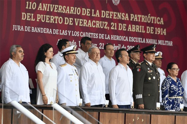 Veracruz es sinónimo de Soberanía y Fuerzas Armadas: AMLO