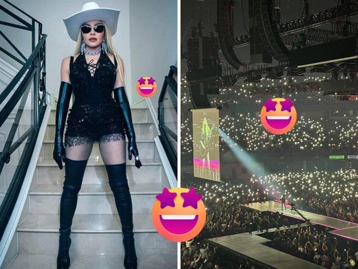 Madonna enamora a sus fans con concierto en el Palacio de los Deportes