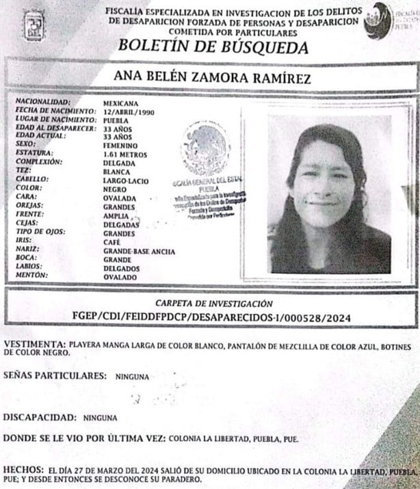 Tras 25 días desaparecida, rapera poblana ‘Bela Rush’ es hallada sin vida