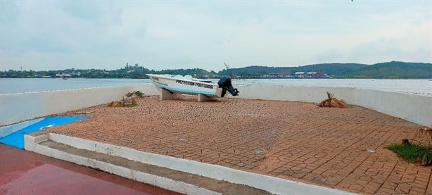 Así luce el nuevo mirador del Puerto de Coatzacoalcos