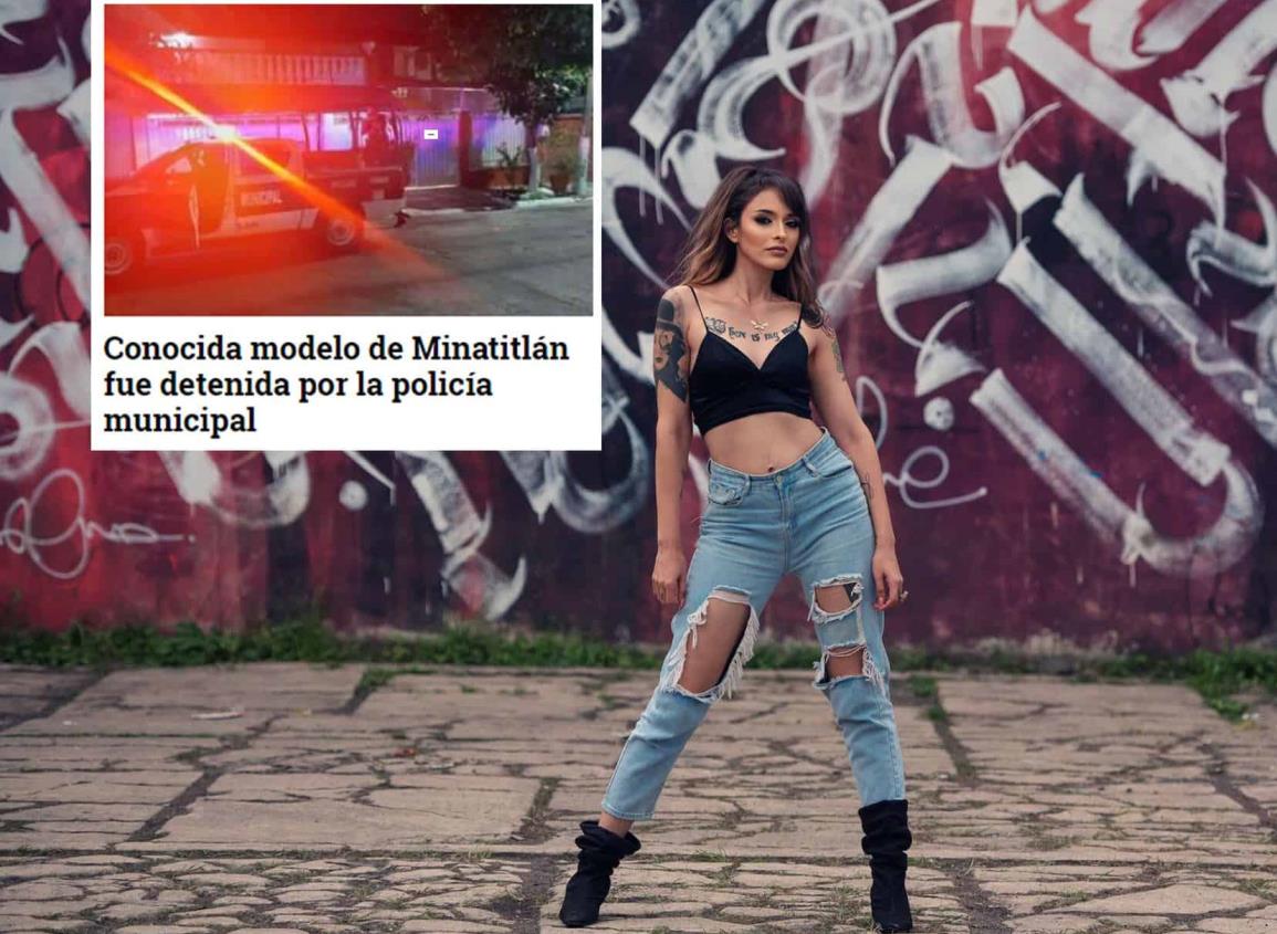 Fue un malentendido; no hubo arma blanca ni violencia”, así respondió la conocida modelo de Minatitlán