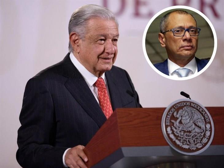 SRE: Embajada de Suiza apoya a México para dar asilo político a Jorge Glas