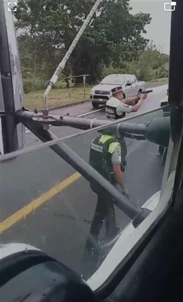 Así vivió un trailero la balacera en la autopista México - Tuxpan | VIDEO
