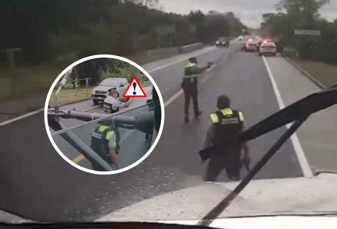 Así vivió un trailero la balacera en la autopista México - Tuxpan | VIDEO