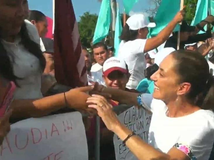 Claudia Sheinbaum va por corredor turístico entre Veracruz y San Luis Potosí