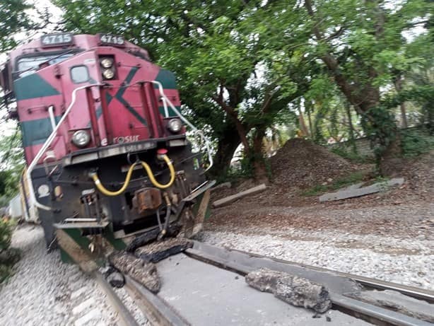 Por este motivo, casi se descarrila un tren en Córdoba