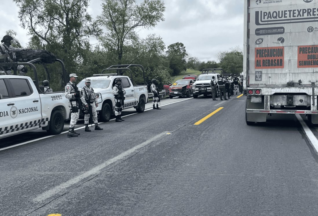 Enfrentamiento armado en Autopista México-Tuxpan concluye sin detenidos
