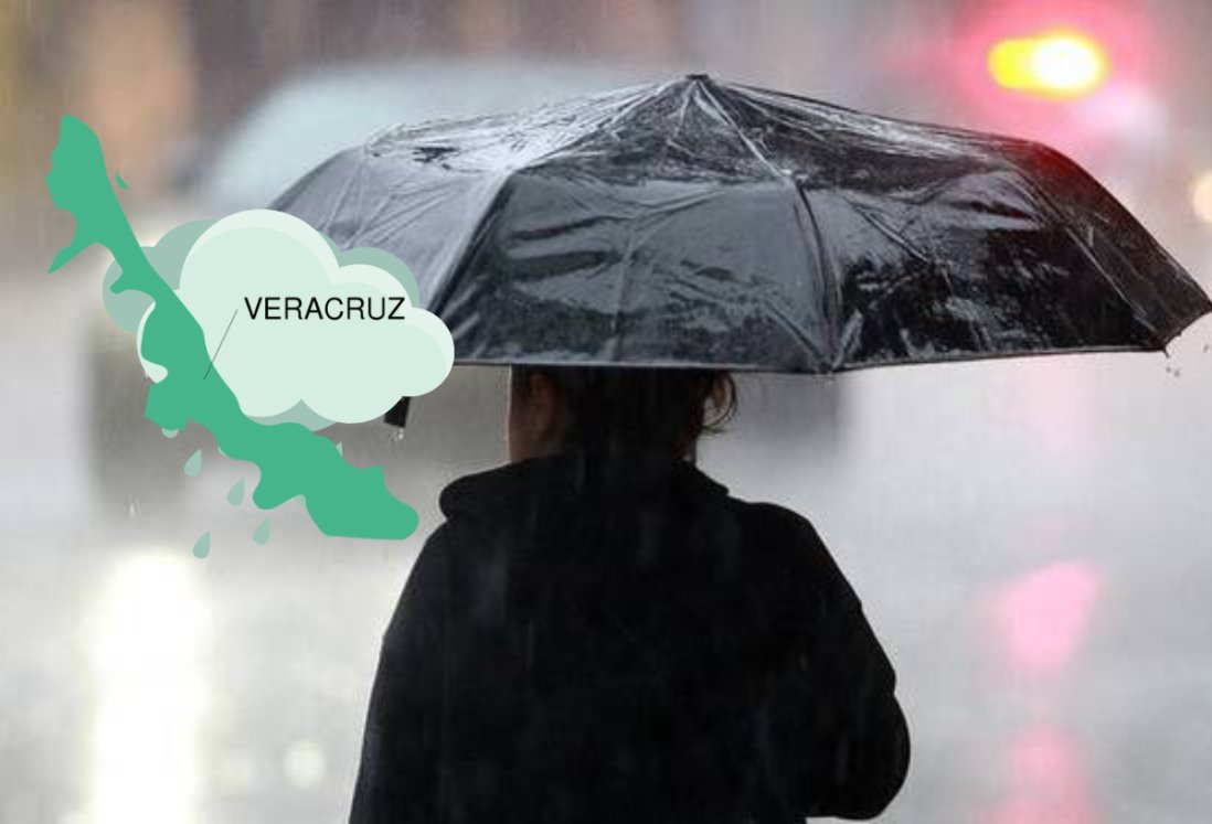 Pronostican lluvias intensas en Veracruz; checa cuándo lloverá