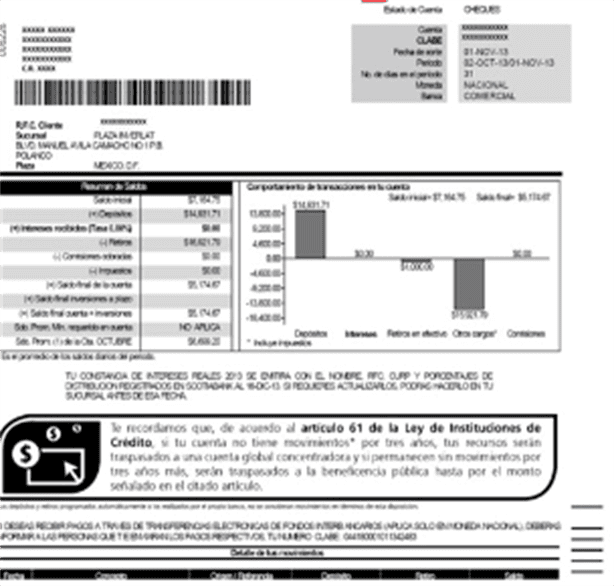 El estado de cuenta de tu tarjeta tendrá estos cambios a partir de octubre ¡Conócelos!