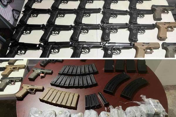 Vinculan a proceso a sujeto que viajaba con pequeño arsenal en Las Choapas