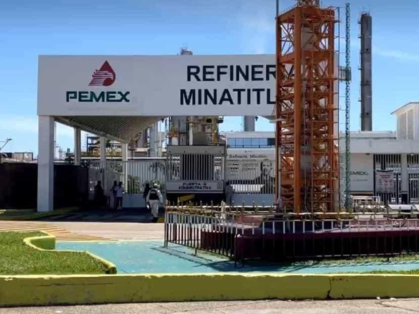 Pemex: a la baja procesamiento de crudo en refinería de Minatitlán ¿cuánto cayó?