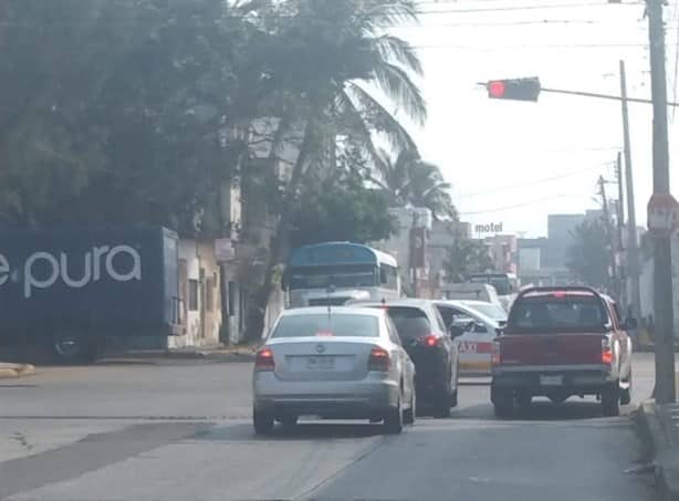 Urge que Tránsito Municipal de Veracruz ponga orden en colonia Miguel Alemán