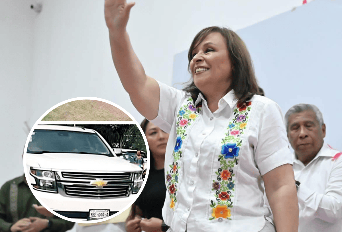 Aclara Rocío Nahle polémica por supuesto uso de camioneta robada en su recorrido de campaña