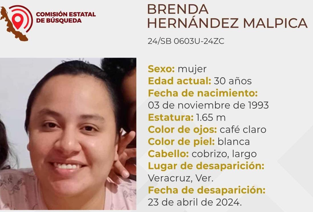 Desaparece la joven Brenda Hernández Malpica en la ciudad de Veracruz