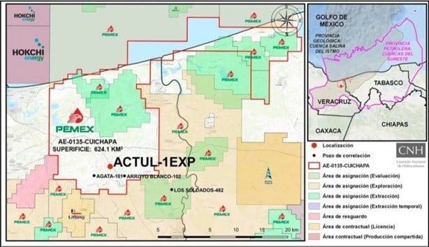 Tras modificaciones en Campo Actul de Pemex en Moloacán, incluirán otro pozo