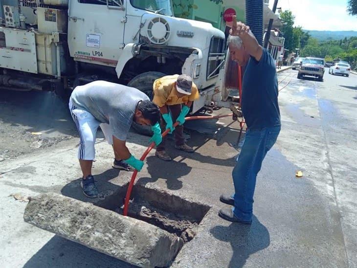 Incrementan problemas en el drenaje sanitario de Misantla