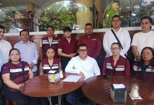 Consejero Nacional de Morena optimista ante proceso de campañas electorales