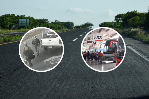 Modifican horarios de corridas de autobuses en Veracruz por inseguridad