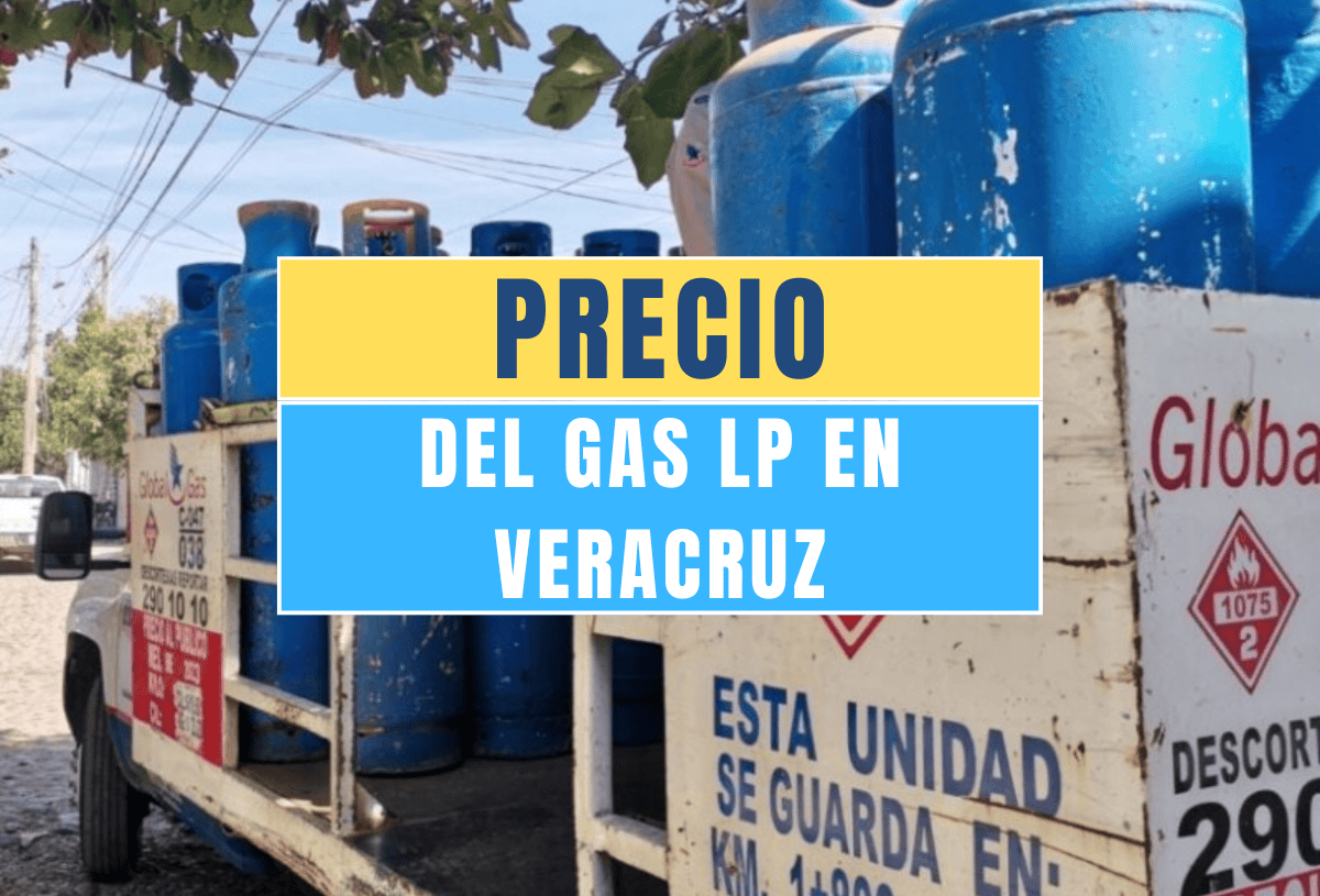 Baja precio del gas LP en Veracruz del 28 de abril a 4 de mayo