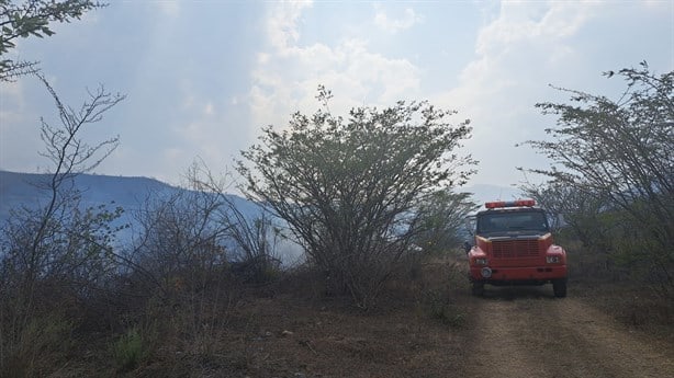 Sofocan incendio en Camerino Z Mendoza