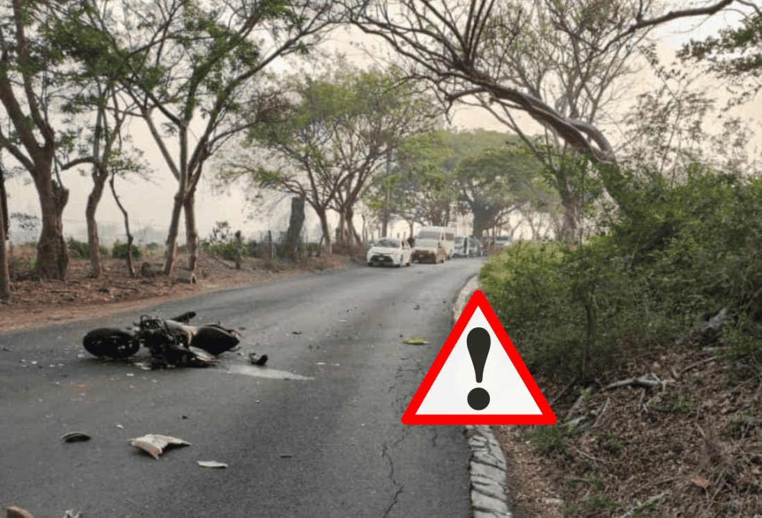 Marino pierde la vida en su motocicleta al ser atropellado por un tráiler en carretera a Vargas