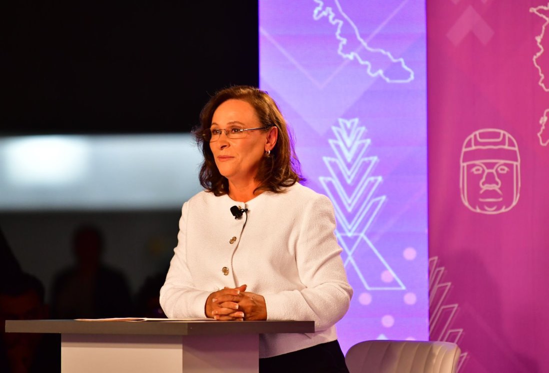 Nahle García señala "contundente victoria" en este primer debate a la gubernatura de Veracruz