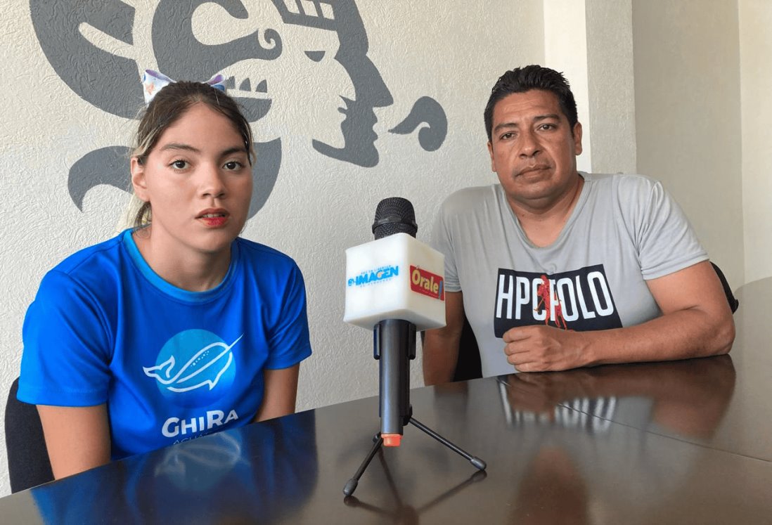 Vamos con Rebeca al mundial de natación