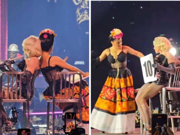 Salma Hayek es invitada en último concierto de Madonna en CDMX; así se vivió | VIDEO