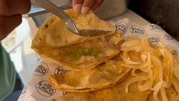 ¡El Buen Taco! Conoce los tacos de canasta, un ícono en Boca del Río | VIDEO