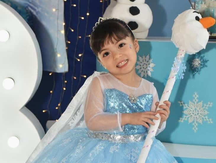 Lizbeth Aguilera Rosas es celebrada por sus 3 años de vida