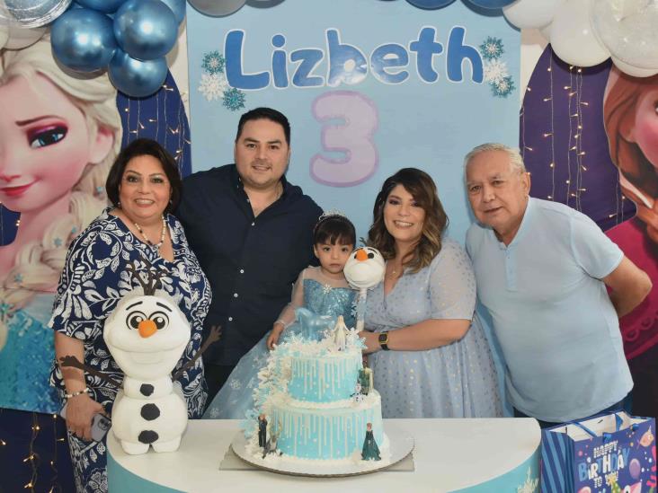 Lizbeth Aguilera Rosas es celebrada por sus 3 años de vida