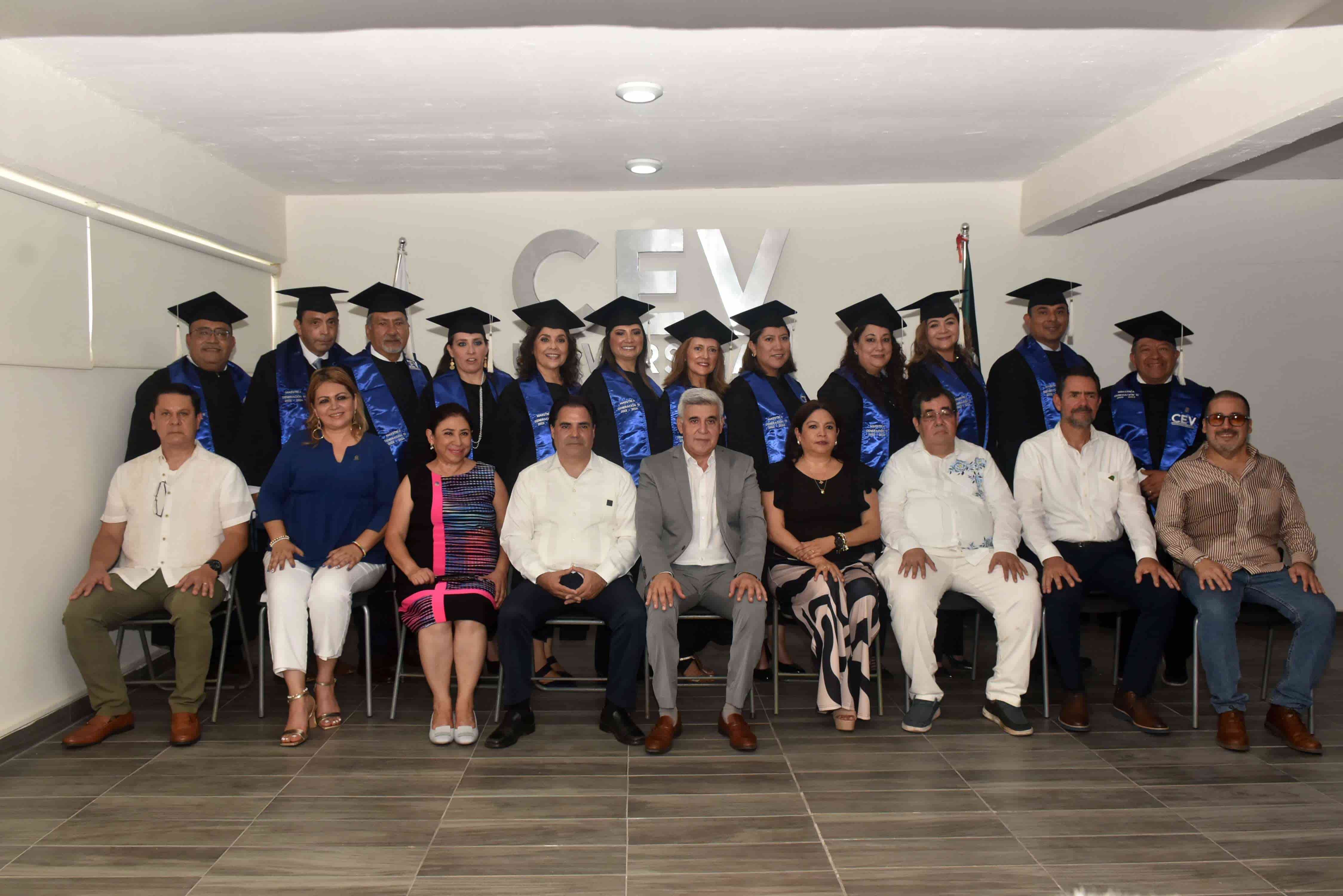 El Centro de Estudios Veracruz CEV Universidad realizó ceremonia de graduación en posgrados