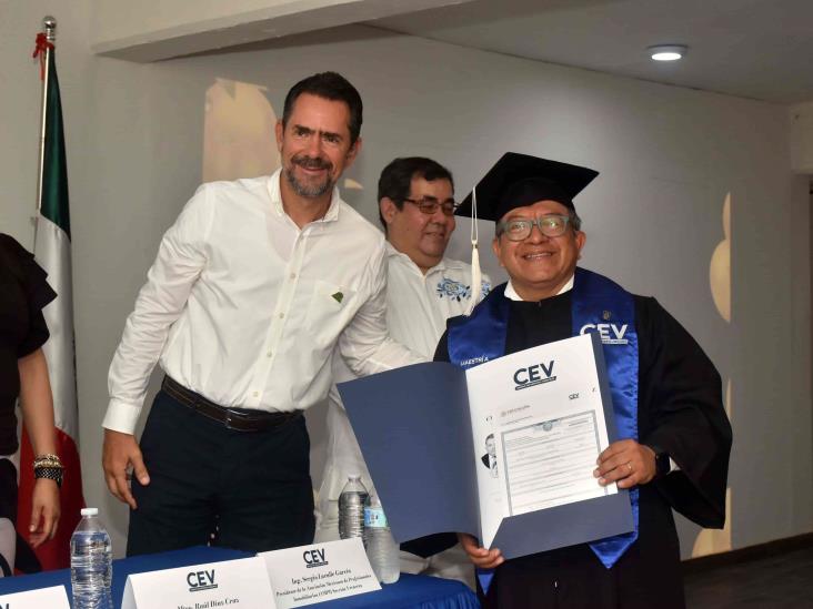 El Centro de Estudios Veracruz CEV Universidad realizó ceremonia de graduación en posgrados