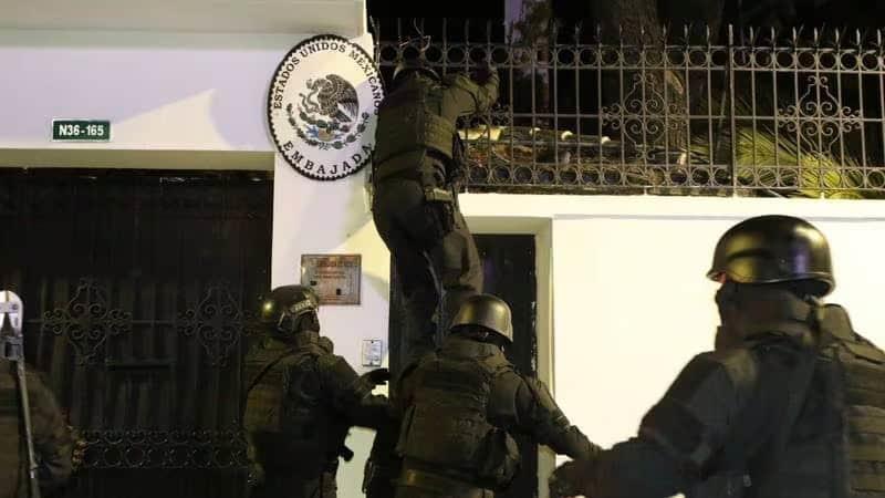 México va por justicia ante la Corte Internacional por irrupción violenta a su embajada en Ecuador