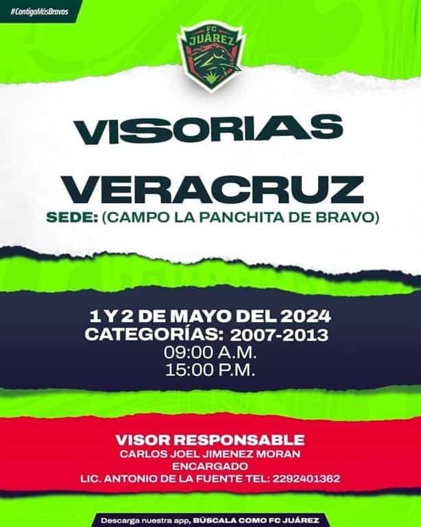 Liga Pirata Fuente invita a visorías de FC Juárez