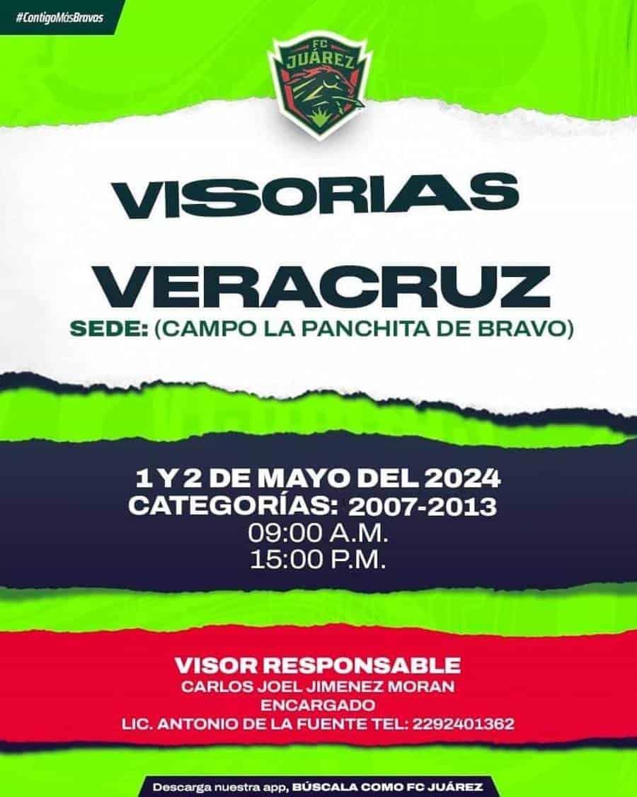 Liga Pirata Fuente invita a visorías de FC Juárez