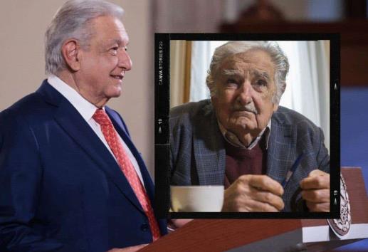 Envía AMLO buenos deseos al expresidente uruguayo José Mujica