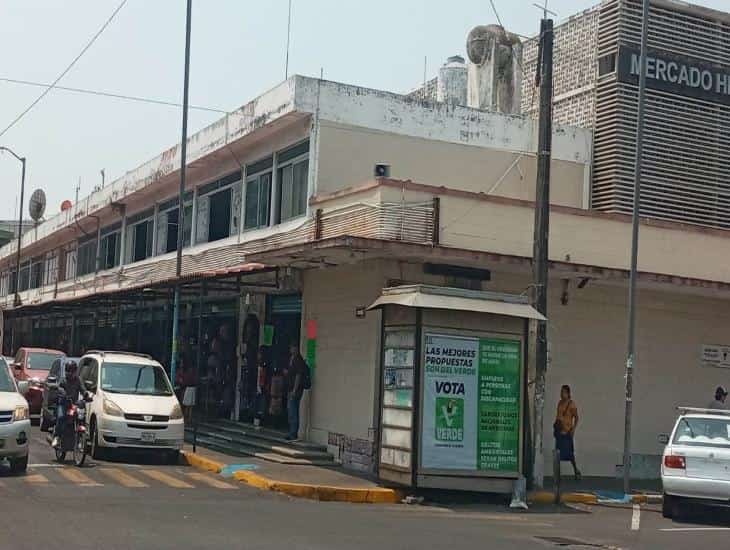 Zona de mercados de Veracruz lucen vacías en Día del Niño