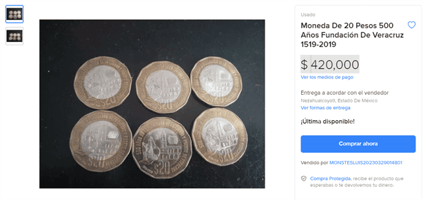 Colección de monedas de la Fundación de Veracruz se vende en 420 mil pesos | FOTOS