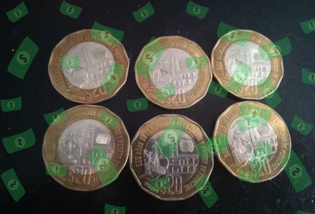 Colección de monedas de la Fundación de Veracruz se vende en 420 mil pesos | FOTOS