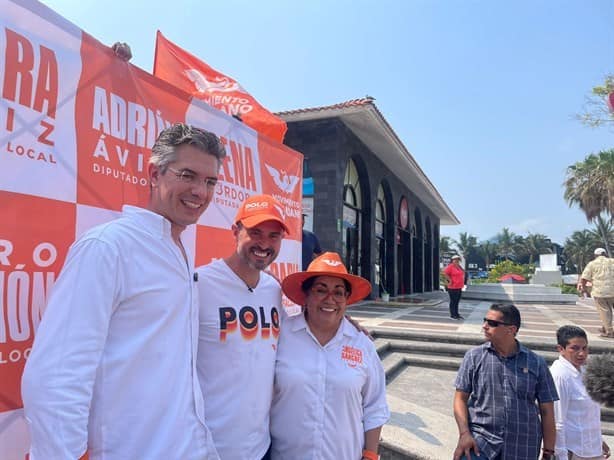 Movimiento Ciudadano arranca campaña de sus candidatos a diputados locales en el puerto de Veracruz