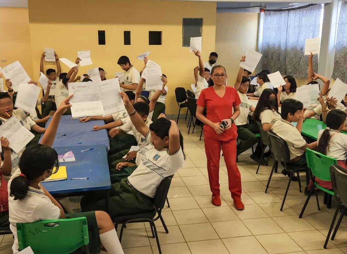 Promueven “Educación para la Salud” en la Secundaria General 3