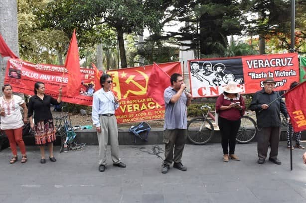 Con protesta, FPR exige seguridad social  y mejores condiciones laborales (+Video)