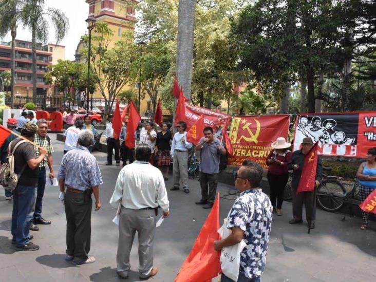 Con protesta, FPR exige seguridad social  y mejores condiciones laborales (+Video)