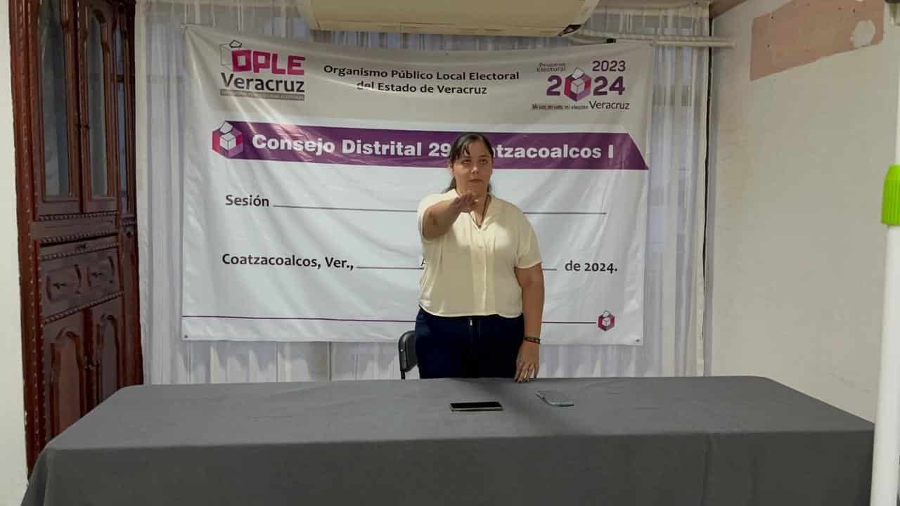 Ashly Susana Ponce, nueva presidenta del OPLE en Coatzacoalcos, Veracruz