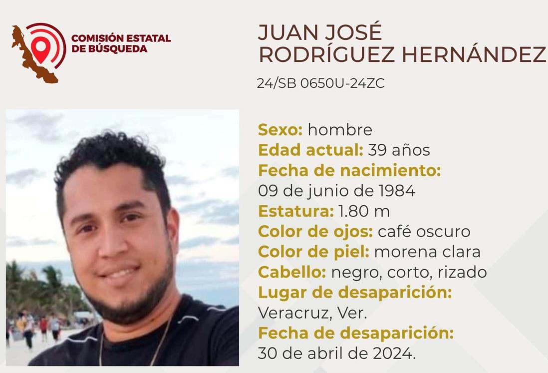 Desaparece Juan José Rodríguez en el puerto de Veracruz