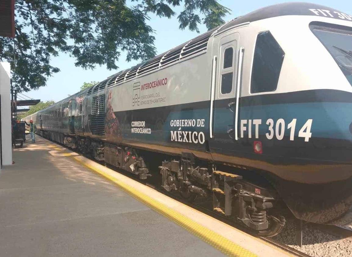 Tren Interoceánico: estos días de mayo sale de Coatzacoalcos a Salina Cruz