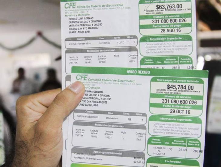 CFE: estas son las dos fechas de pago más importantes que debes buscar en tu recibo de luz